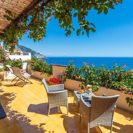 Il Pettirosso In Positano Villa Bagian luar foto