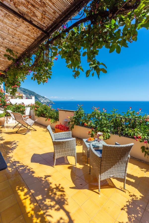 Il Pettirosso In Positano Villa Bagian luar foto