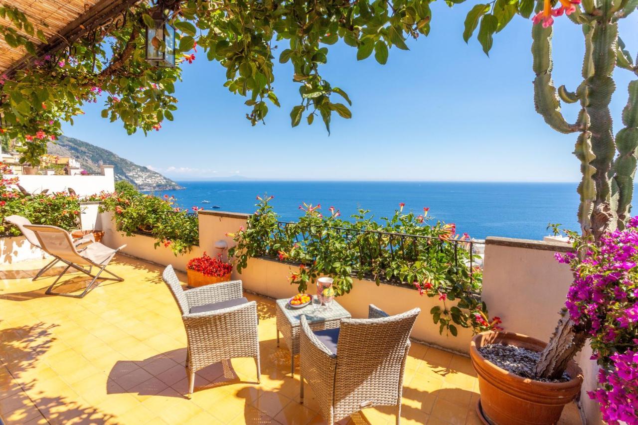 Il Pettirosso In Positano Villa Bagian luar foto