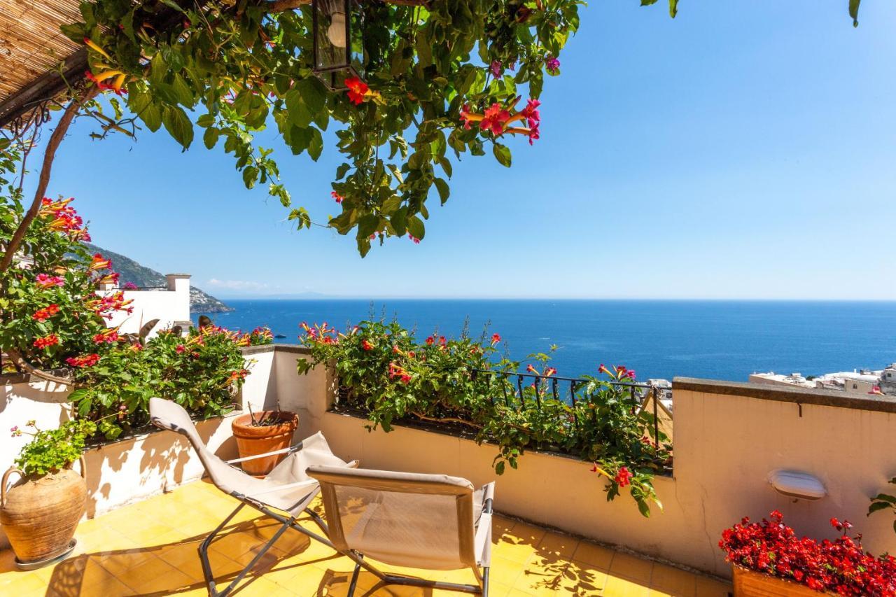 Il Pettirosso In Positano Villa Bagian luar foto