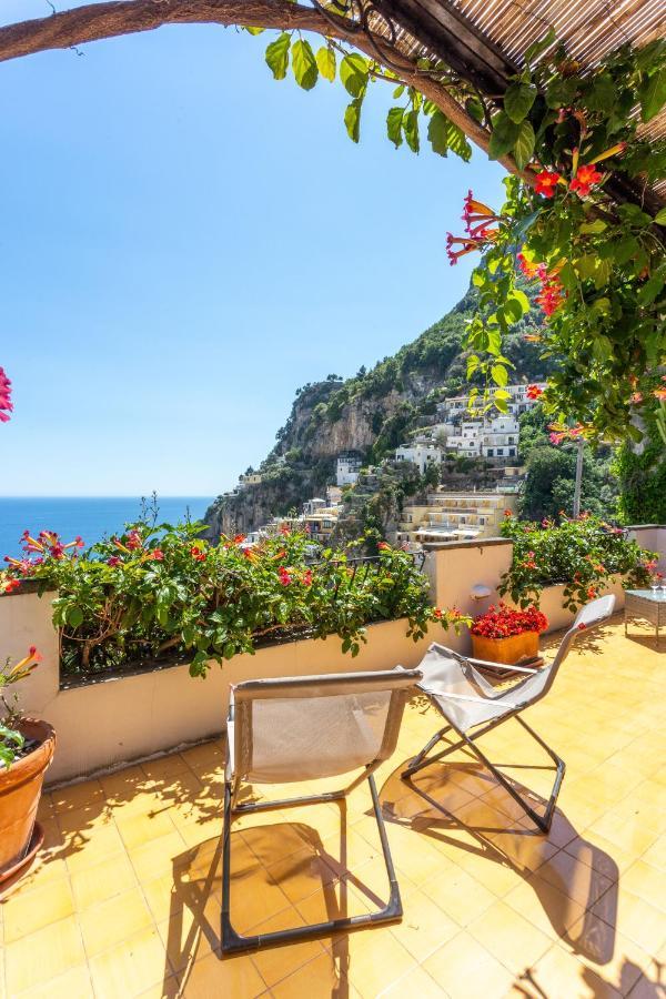 Il Pettirosso In Positano Villa Bagian luar foto