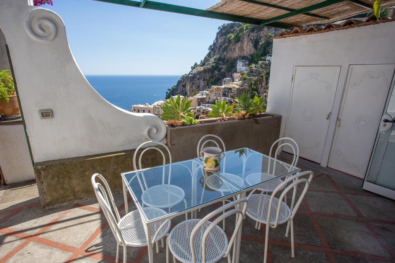 Il Pettirosso In Positano Villa Bagian luar foto