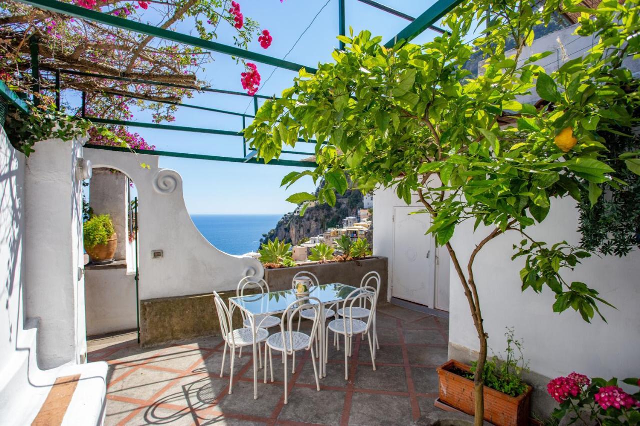 Il Pettirosso In Positano Villa Bagian luar foto